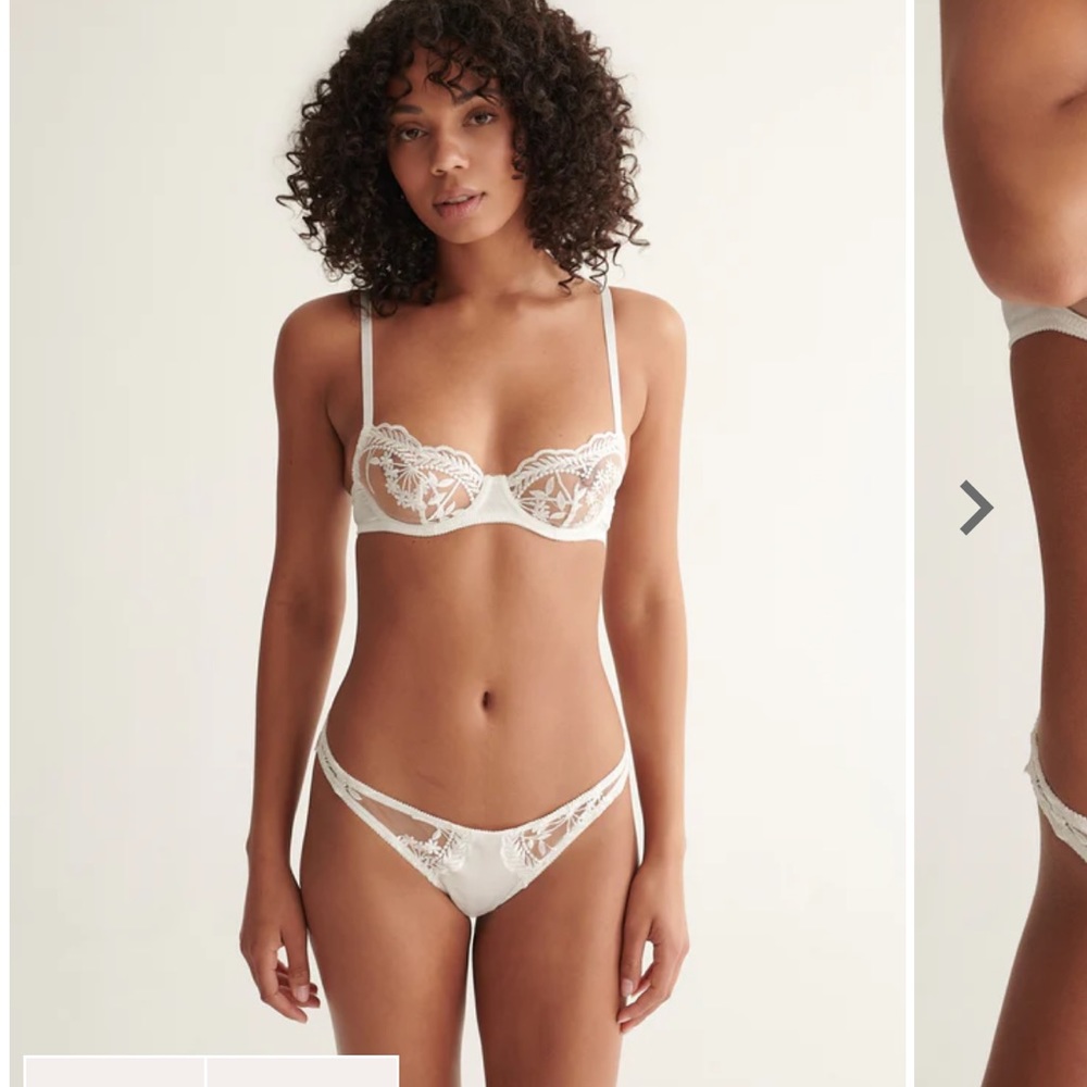 KAT THE LABEL Frankie Set White